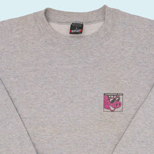 Lade das Bild in den Galerie-Viewer, Screen Stars Sweatshirt &quot;Checker Pig&quot; 90er, grau, M
