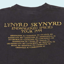Lade das Bild in den Galerie-Viewer, T-Shirt &quot;Lynyrd Skynyrd Endagered Species Tour&quot; 1994 Single Stitch, schwarz, L
