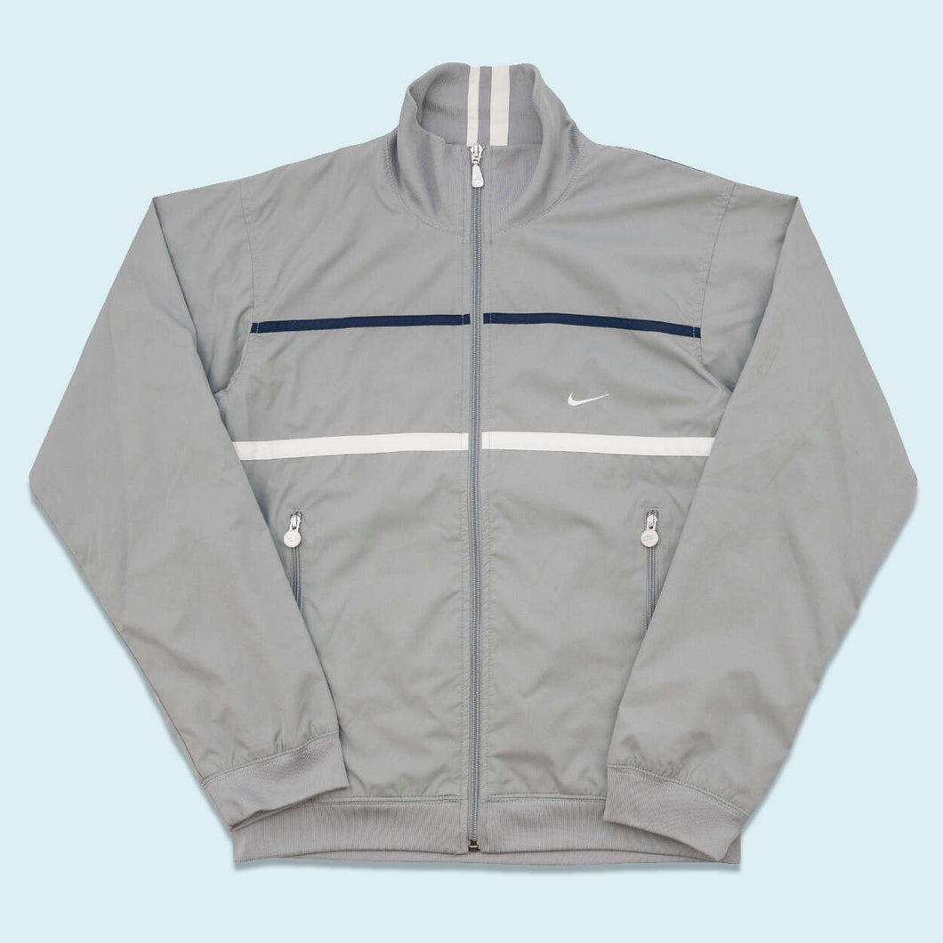 Nike Trainingsjacke 2000er, grau, S/M