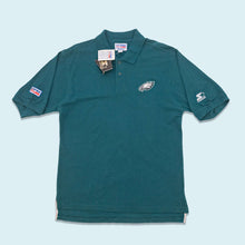 Lade das Bild in den Galerie-Viewer, Starter Polo &quot;Philadelphia Eagles&quot; 00er/90er NEU, grün, L schmal
