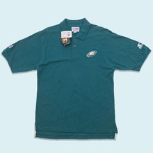 Lade das Bild in den Galerie-Viewer, Starter Polo &quot;Philadelphia Eagles&quot; 00er/90er NEU, grün, L schmal
