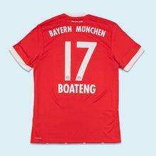 Lade das Bild in den Galerie-Viewer, Adidas Trikot &quot;Jerome Boateng&quot; Fc Bayern München 2017/18, rot, M/L schmal
