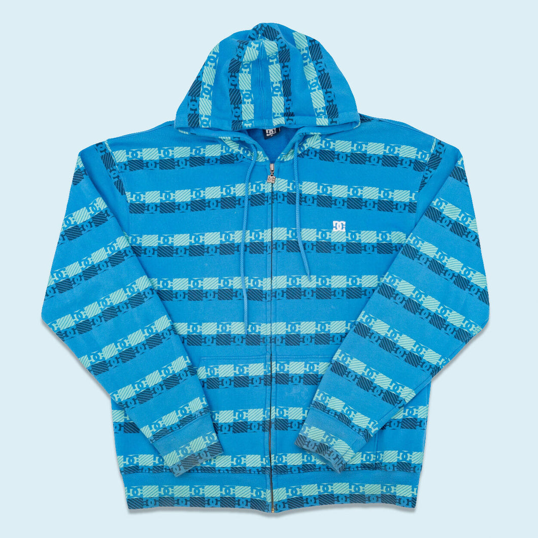 DC Shoe Company Zip Hoodie 00er, blau, XL/XXL