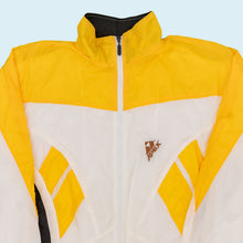 Lade das Bild in den Galerie-Viewer, Apex One Trainingsjacke 00er, weiß/gelb/schwarz, L/XL breit
