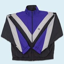 Lade das Bild in den Galerie-Viewer, USA Olympic Trainingsjacke 00er, schwarz/lila/weiß, L
