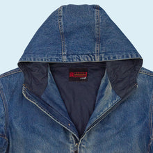 Lade das Bild in den Galerie-Viewer, Riggs by Wrangler Jacke &quot;Jeans crazy fade&quot; 90er/00er, blau, L breit

