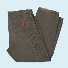 Lade das Bild in den Galerie-Viewer, Dickies Hose &quot;carpenter&quot; Canvas Made in Mexico 00er, grün, 40/30

