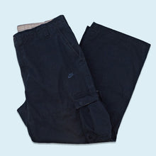 Lade das Bild in den Galerie-Viewer, Nike Hose &quot;baggy fit&quot; 2000er, blau, 36/30
