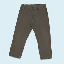 Lade das Bild in den Galerie-Viewer, Dickies Hose &quot;carpenter&quot; Canvas Made in Mexico 00er, grün, 40/30
