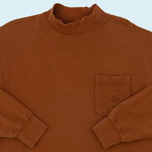Lade das Bild in den Galerie-Viewer, Chaps Sweatshirt &quot;Pocket&quot; 90er Made in the USA, braun, L/XL
