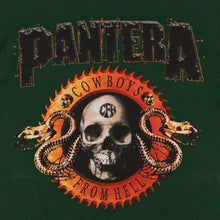Lade das Bild in den Galerie-Viewer, Screen Stars T-Shirt &quot;Pantera Cowboys from Hell&quot; 00er, grün, L
