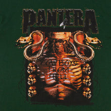 Lade das Bild in den Galerie-Viewer, Screen Stars T-Shirt &quot;Pantera Cowboys from Hell&quot; 00er, grün, L
