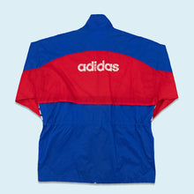 Lade das Bild in den Galerie-Viewer, Adidas Regenjacke &quot;FC Bayern München&quot; 90er, rot/blau, XL/XXL
