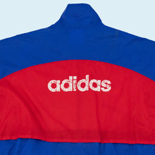 Lade das Bild in den Galerie-Viewer, Adidas Regenjacke &quot;FC Bayern München&quot; 90er, rot/blau, XL/XXL
