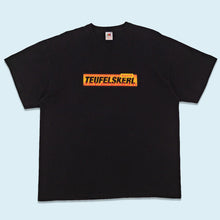 Lade das Bild in den Galerie-Viewer, Fruit of the Loom T-Shirt &quot;Pirelli Teufelskerl&quot; 00er, schwarz, XXL
