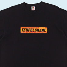 Lade das Bild in den Galerie-Viewer, Fruit of the Loom T-Shirt &quot;Pirelli Teufelskerl&quot; 00er, schwarz, XXL
