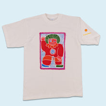 Lade das Bild in den Galerie-Viewer, Goody T-Shirt &quot;alt &amp; jung Initiative Shell&quot; 90er single stitch, weiß, M
