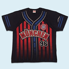 Lade das Bild in den Galerie-Viewer, Nutmeg T-Shirt &quot;FC Bayern München&quot; 1996 single stitch Made in the U.K., schwarz, XL
