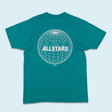 Lade das Bild in den Galerie-Viewer, Fruit of the Loom T-Shirt &quot;Pocket Tee Vintage Allstars&quot; 80er/90er single stitch Made in the USA, blau, M
