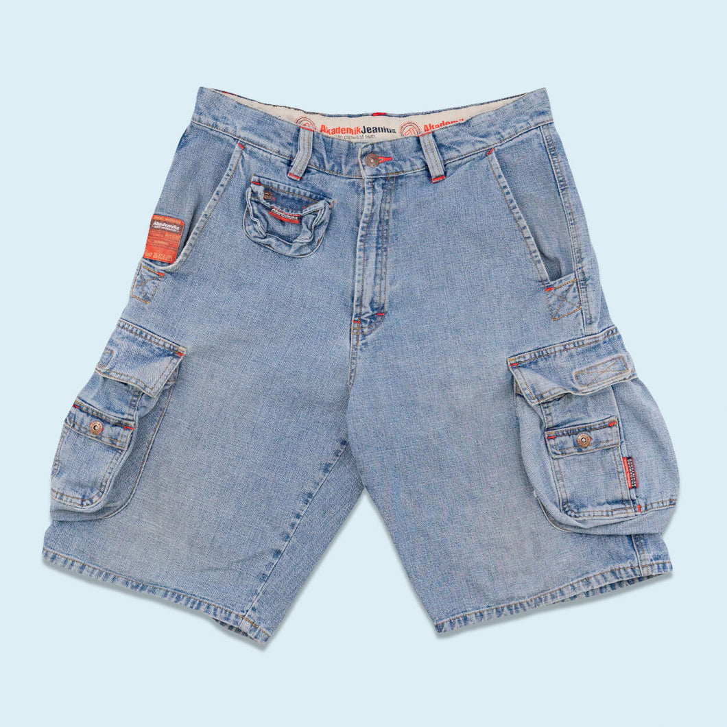 Akademiks Shorts 2000er, blau, 34
