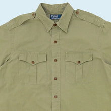 Lade das Bild in den Galerie-Viewer, Polo Ralph Lauren Hemd &quot;safari&quot;, grün, XL
