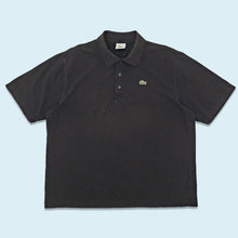 Lade das Bild in den Galerie-Viewer, Lacoste Poloshirt, schwarz, XL breit
