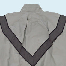 Lade das Bild in den Galerie-Viewer, Trainingsjacke Army &quot;Streifen reflektiert&quot; 90er, grau, XL breit

