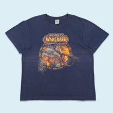 Lade das Bild in den Galerie-Viewer, Keya Europe T-Shirt &quot;World of Warcraft Warlords of Draenor&quot;, blau, L breit
