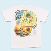 Lade das Bild in den Galerie-Viewer, Caribbean Soul T-Shirt &quot;Island of Spices&quot; 1995 single stitch Made in the USA, weiß, M/L schmal
