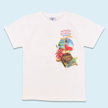 Lade das Bild in den Galerie-Viewer, Caribbean Soul T-Shirt &quot;Island of Spices&quot; 1995 single stitch Made in the USA, weiß, M/L schmal
