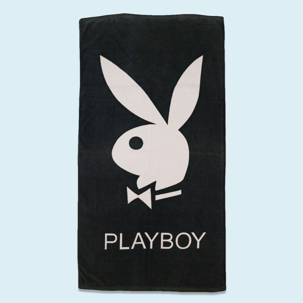 Playboy Handtuch 2000er, schwarz