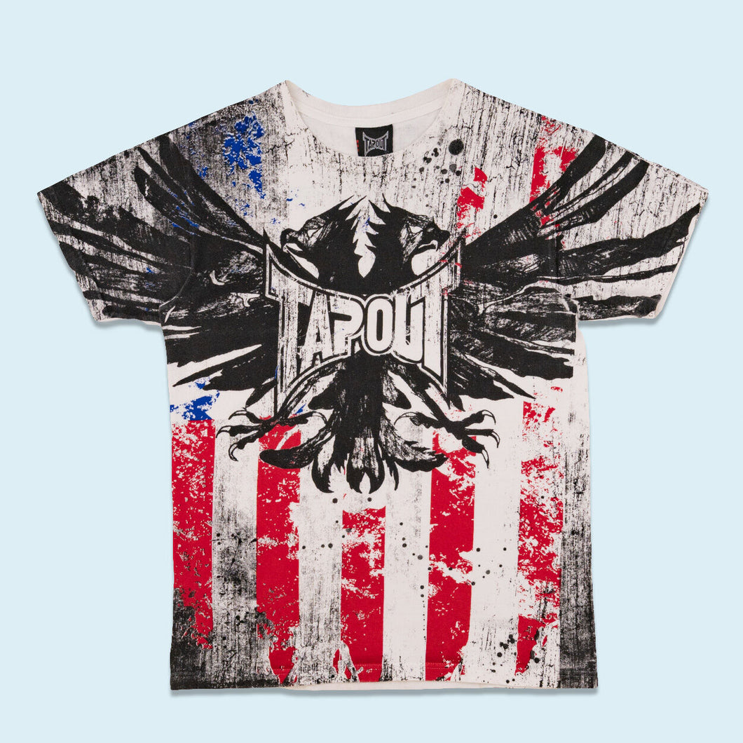 Tapout T-Shirt Y2K, weiß, S/M