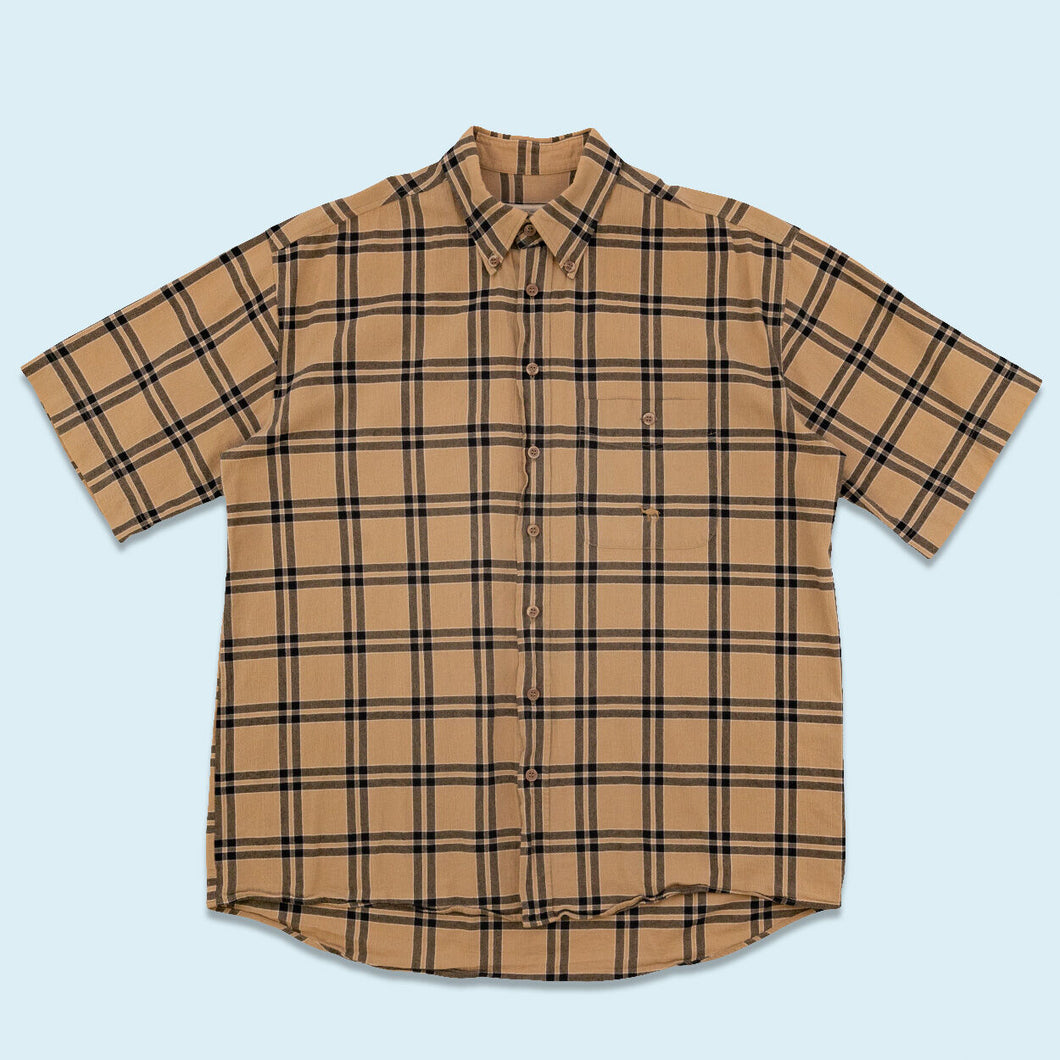 Camel Collection Hemd 90er, braun, L