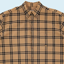 Lade das Bild in den Galerie-Viewer, Camel Collection Hemd 90er, braun, L
