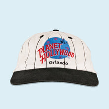 Lade das Bild in den Galerie-Viewer, Planet Hollywood Mütze &quot;Orlando&quot; 90er, weiß, Einheitsgröße
