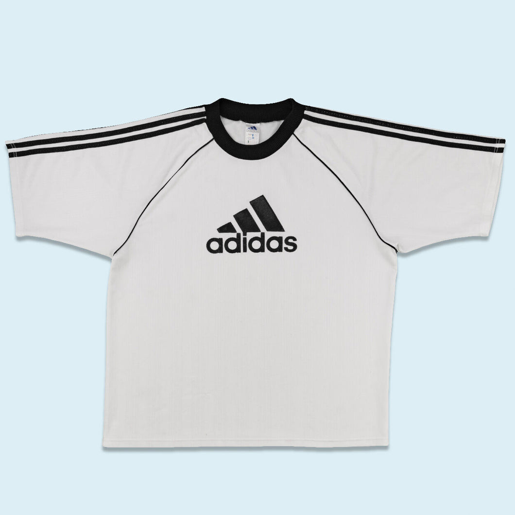 Adidas Trikot 90er Made in Greece, weiß, XL/XXL