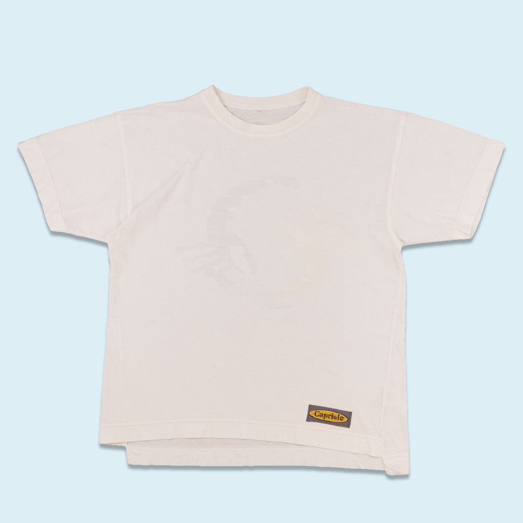 Capriole T-Shirt 90er, weiß, L