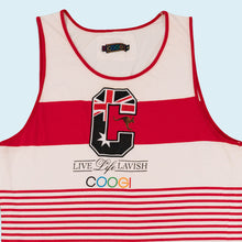 Lade das Bild in den Galerie-Viewer, Coogi Tanktop 2012, rot/weiß, XXL schmal

