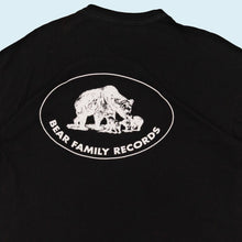 Lade das Bild in den Galerie-Viewer, Promodoro T-Shirt &quot;Bear Family Records (German Country Label)&quot; 90er/00er, schwarz, L/XL
