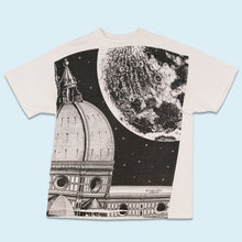 Lade das Bild in den Galerie-Viewer, Hanes T-Shirt &quot;Cinecitta Firenze&quot; 90er single stitch Made in the USA, weiß, L
