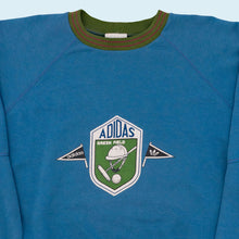 Lade das Bild in den Galerie-Viewer, Adidas Sweatshirt &quot;Polo Champion&quot; 90er, blau, XL/XXL breit
