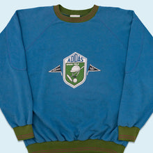 Lade das Bild in den Galerie-Viewer, Adidas Sweatshirt &quot;Polo Champion&quot; 90er, blau, XL/XXL breit
