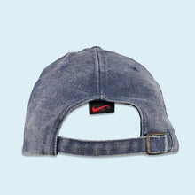 Lade das Bild in den Galerie-Viewer, Nike Mütze 90er, blau/grau faded, Einheitsgröße
