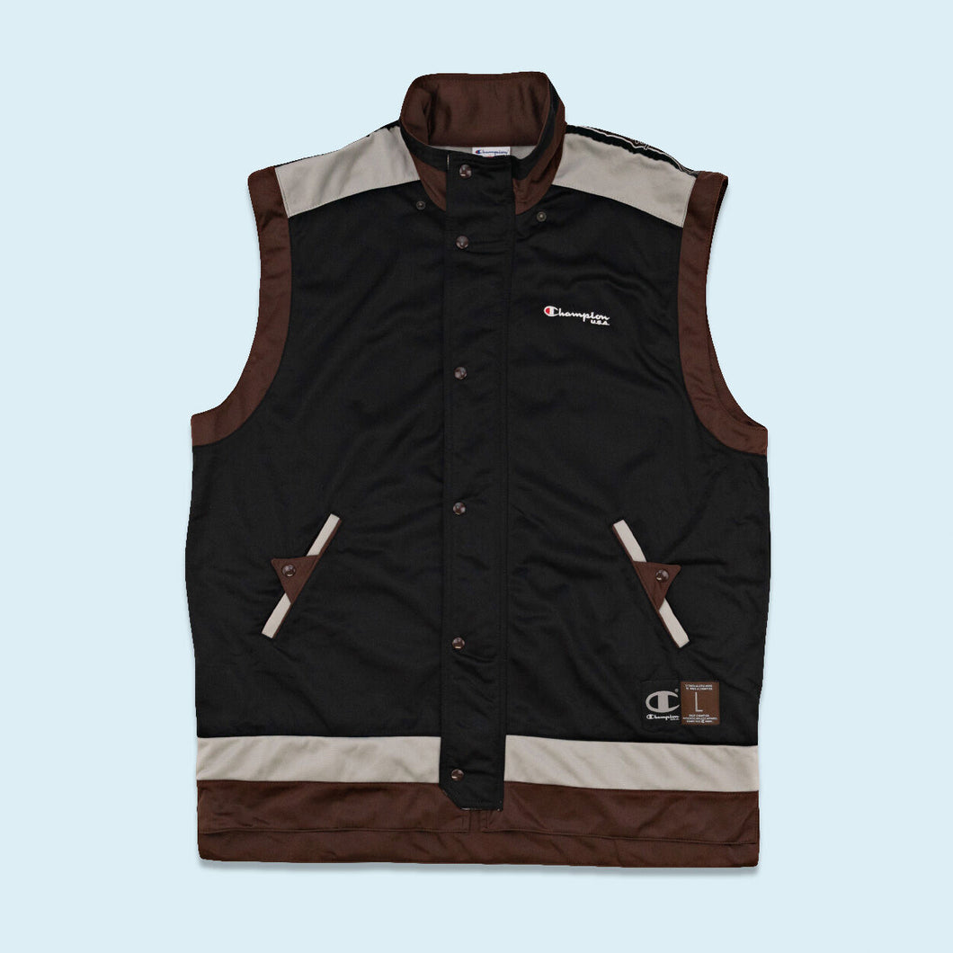 Champion Weste 90er, braun, XL