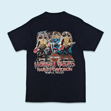 Lade das Bild in den Galerie-Viewer, Harley Davidson T-Shirt &quot;Horny Toad Texas&quot; 2012, blau, S/M
