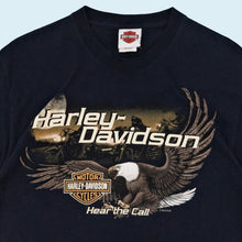 Lade das Bild in den Galerie-Viewer, Harley Davidson T-Shirt &quot;Horny Toad Texas&quot; 2012, blau, S/M
