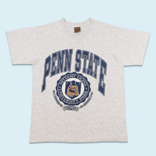 Lade das Bild in den Galerie-Viewer, Nutmeg T-Shirt &quot;Penn State University&quot; 90er, single stitch Made in the USA, grau, XL
