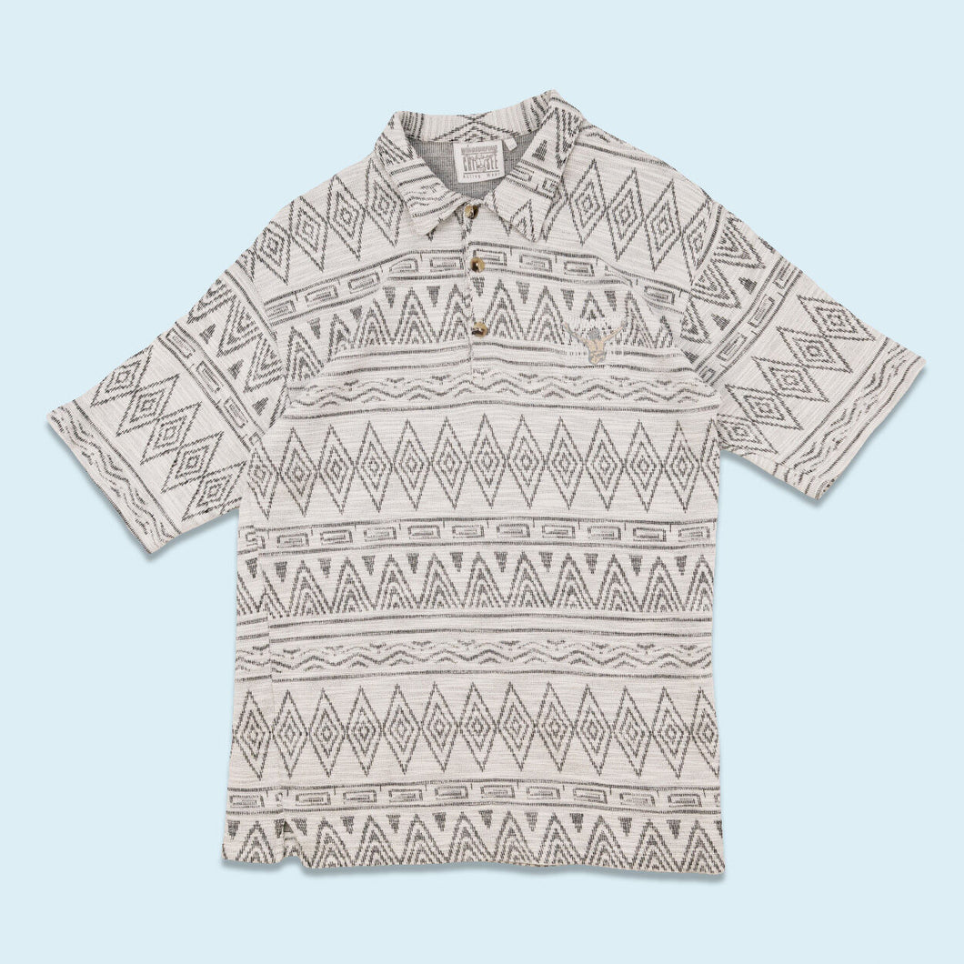 Chiemsee Polo 90er, grau, L/XL schmal