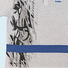 Lade das Bild in den Galerie-Viewer, Lotto Polo &quot;for Boris Becker&quot; 90er, grau/blau, L/XL
