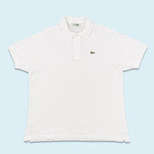 Lade das Bild in den Galerie-Viewer, Lacoste Chemise Polo 90er Made in France, weiß, L/XL
